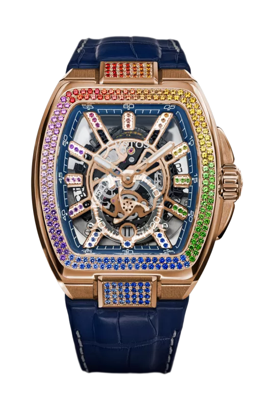Metropolitan PS 5N Red Gold Black Watch Cvstos